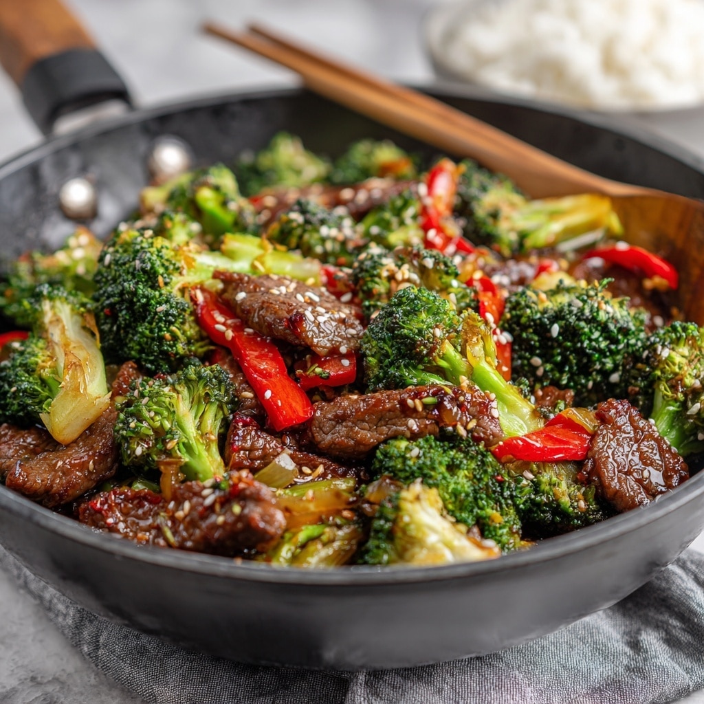 Easy Classic Chinese Beef Stir Fry Recipe - Recipe Image