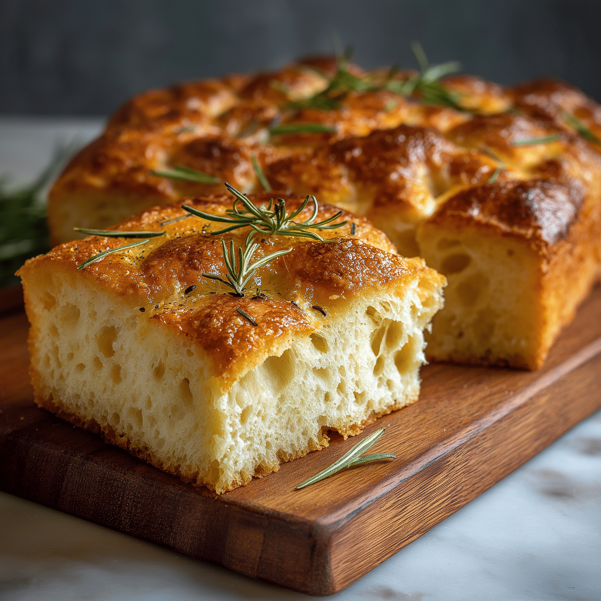 Sourdough Focaccia Bread Recipe - Recipe Image
