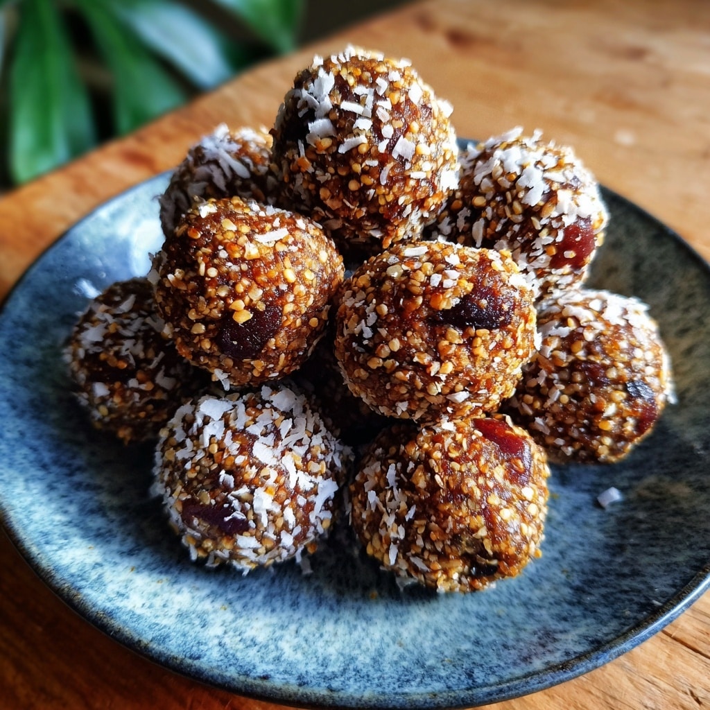 Decadent Date Brownie Balls Recipe - Recipe Image