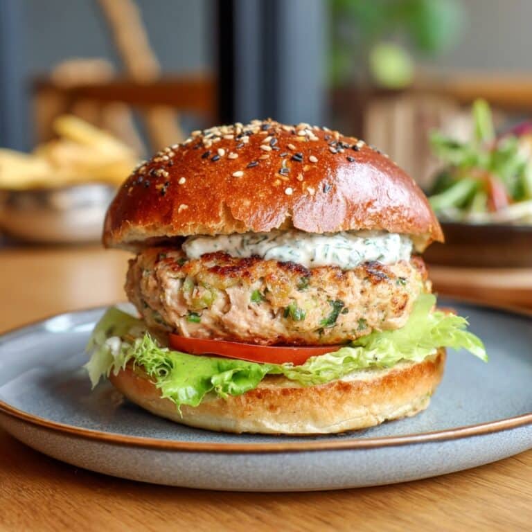 Super Healthy Salmon Burgers Recipe
