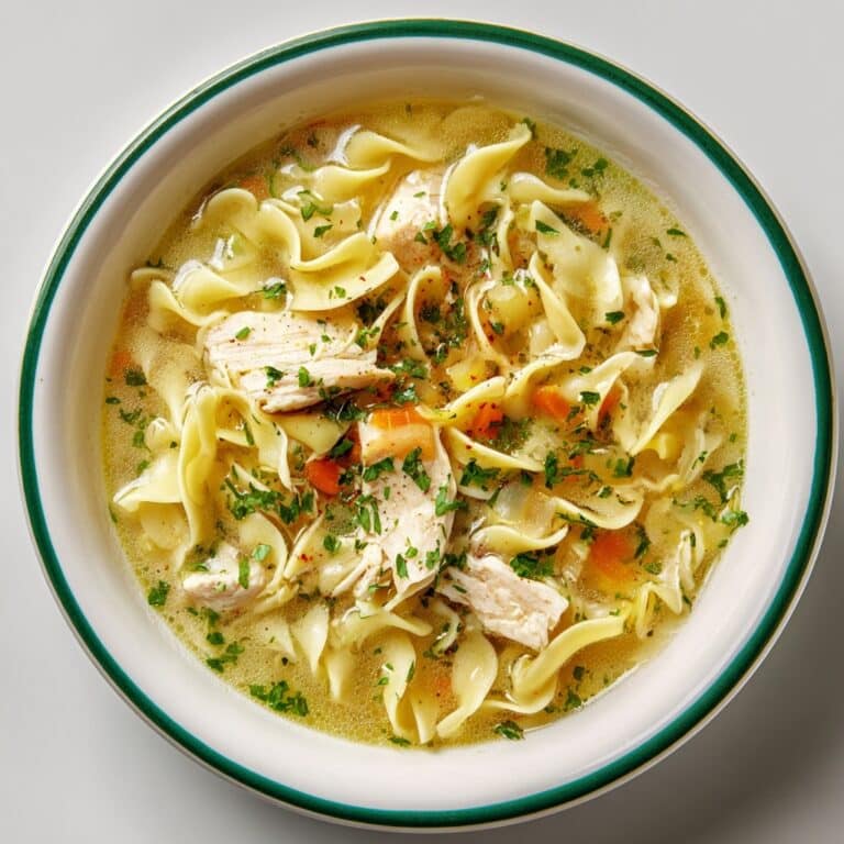Creamy Chicken Noodle Soup Recipe