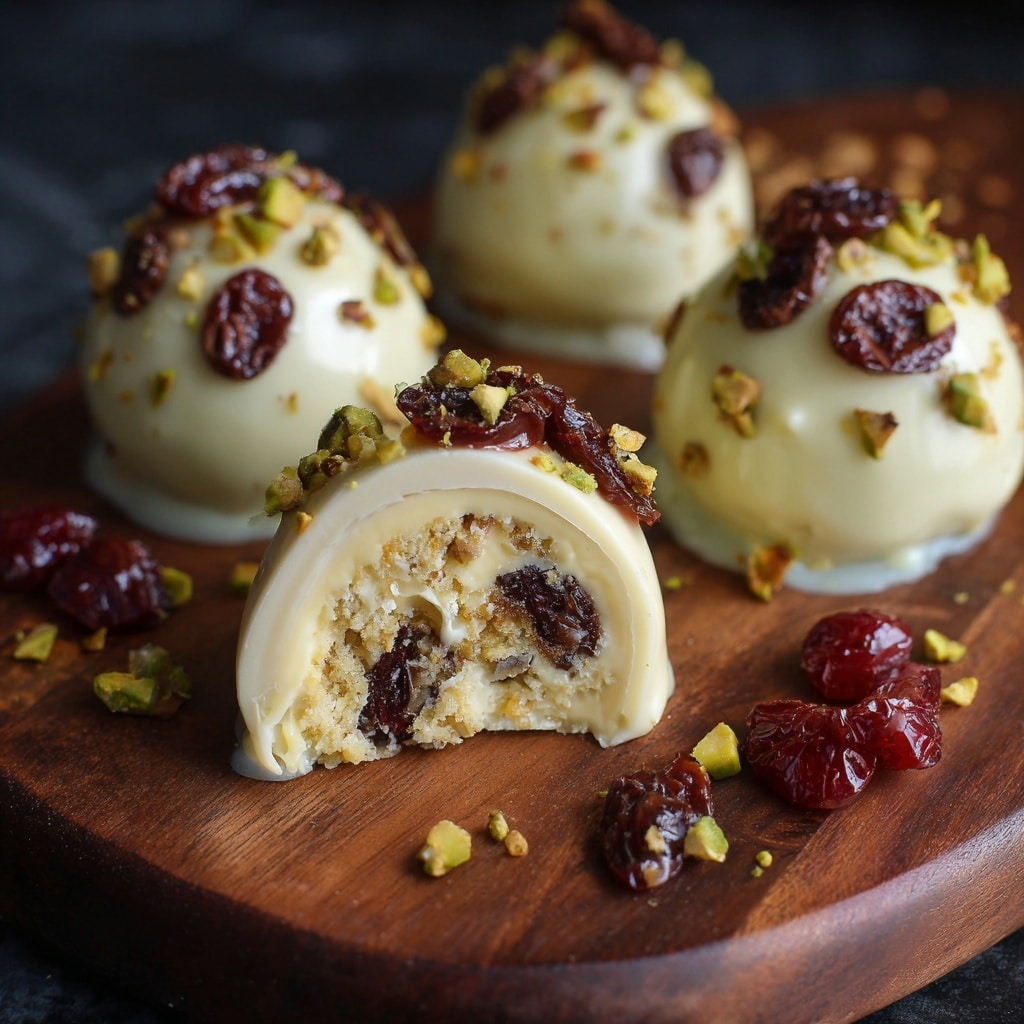 Pistachio and White Chocolate Salami Recipe - Recipe Image