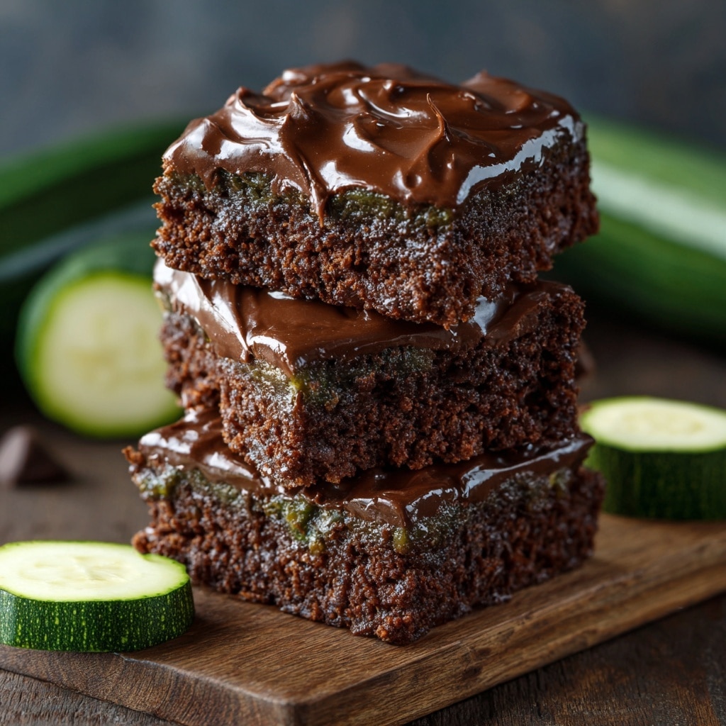 Decadent Dark Chocolate Zucchini Cake Recipe