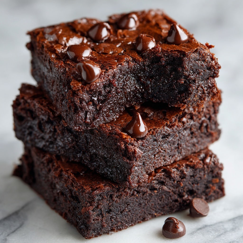 Crack-Top Fudgy Brownies Recipe