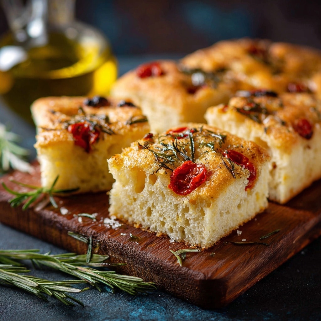 Simple Sourdough Focaccia Recipe - Recipe Image