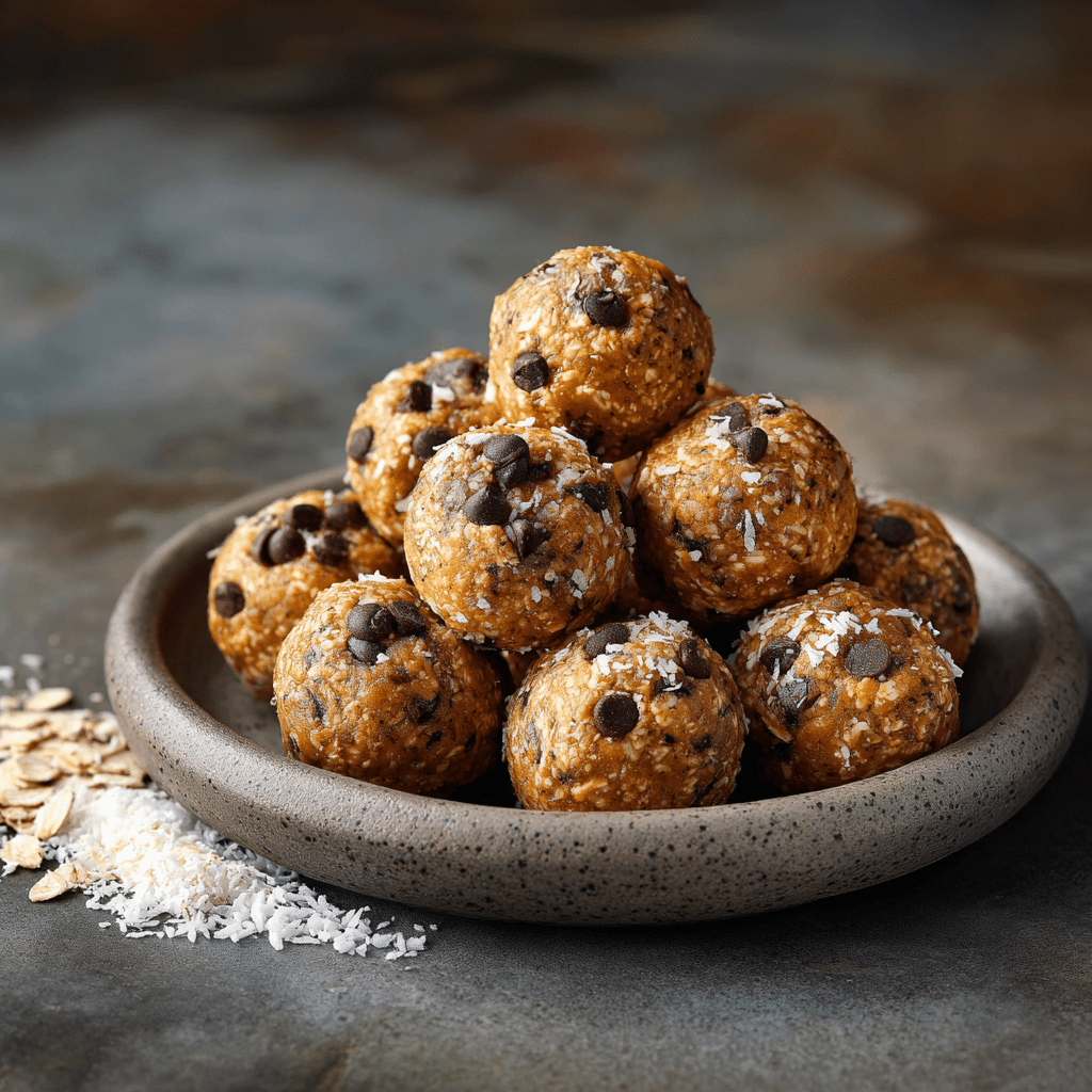 Cookie Dough Protein Balls Recipe - Recipe Image
