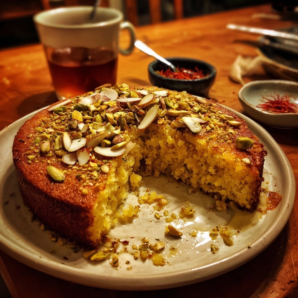 Creamy Pistachio Cake Recipe