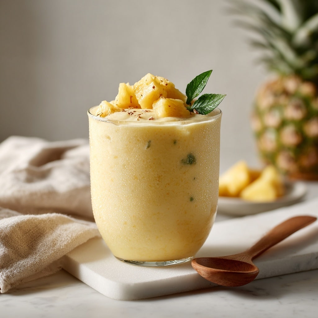Creamy Pineapple Smoothie Recipe