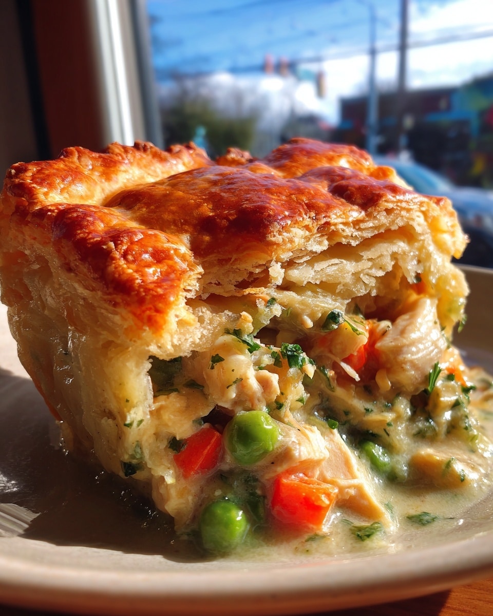 Creamy Chicken and Leek Pie Recipe - Recipe Image