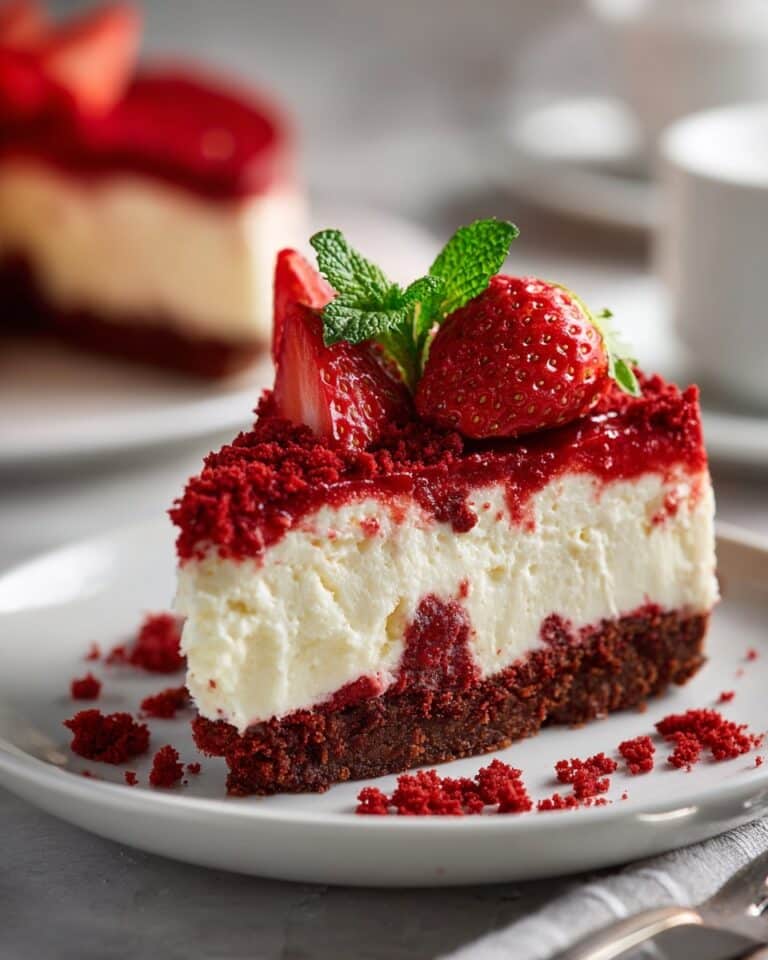 Red Velvet Cheesecake Recipe
