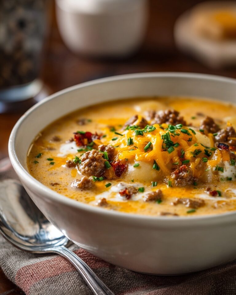 Creamy Cheesy Potato Soup Recipe