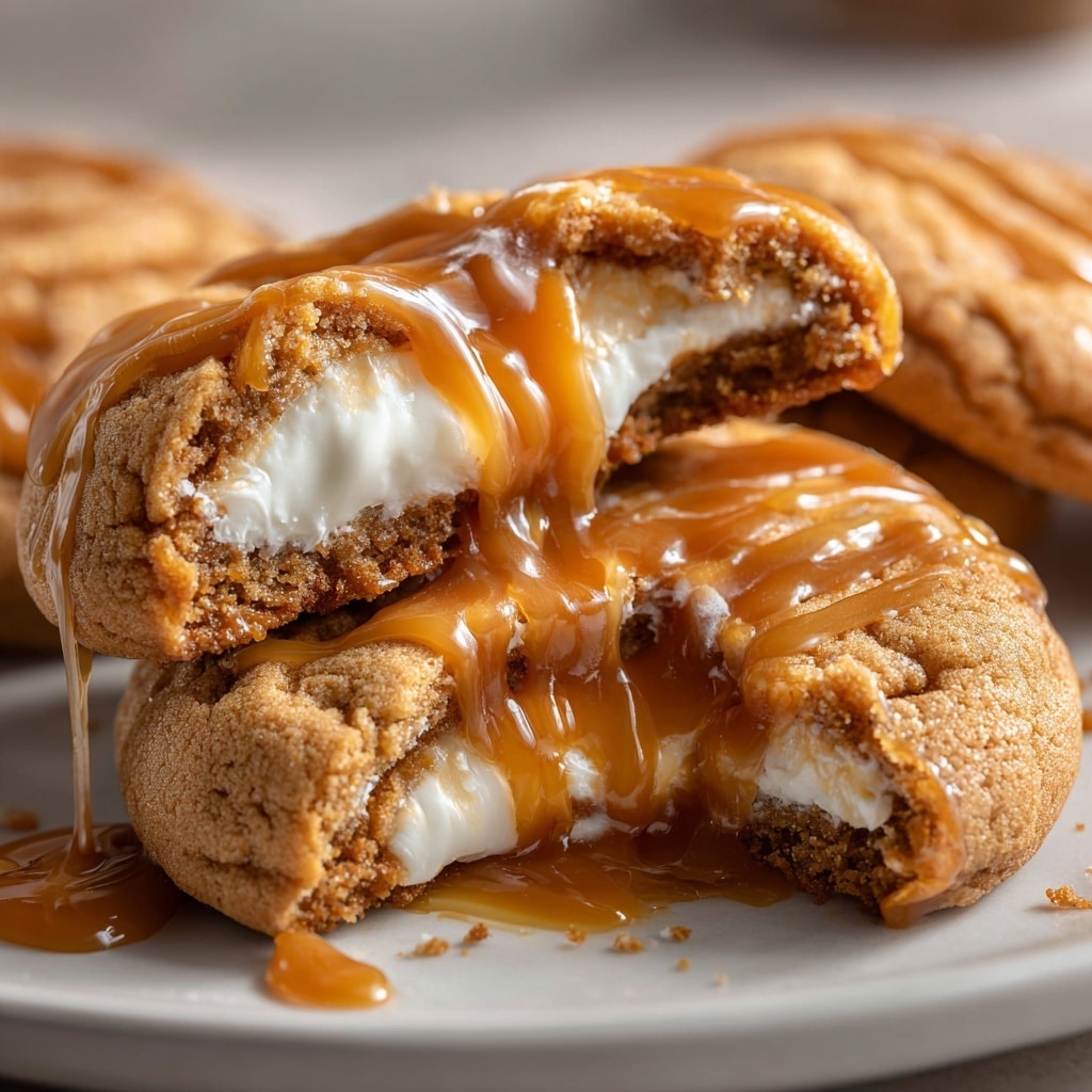 Brown Sugar Cinnamon Caramel Cookies Recipe - Recipe Image