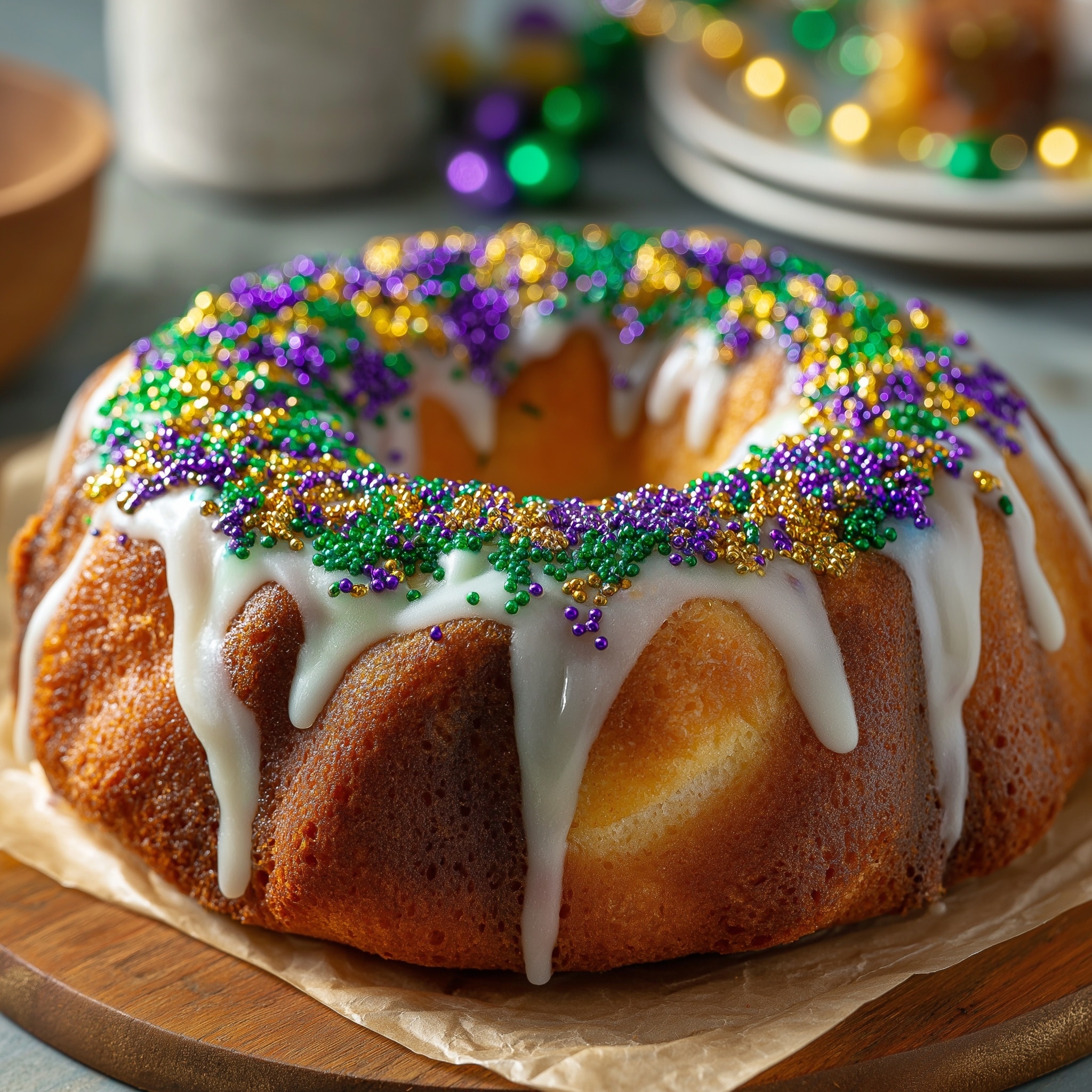 Authentic Mardi Gras King Cake Recipe