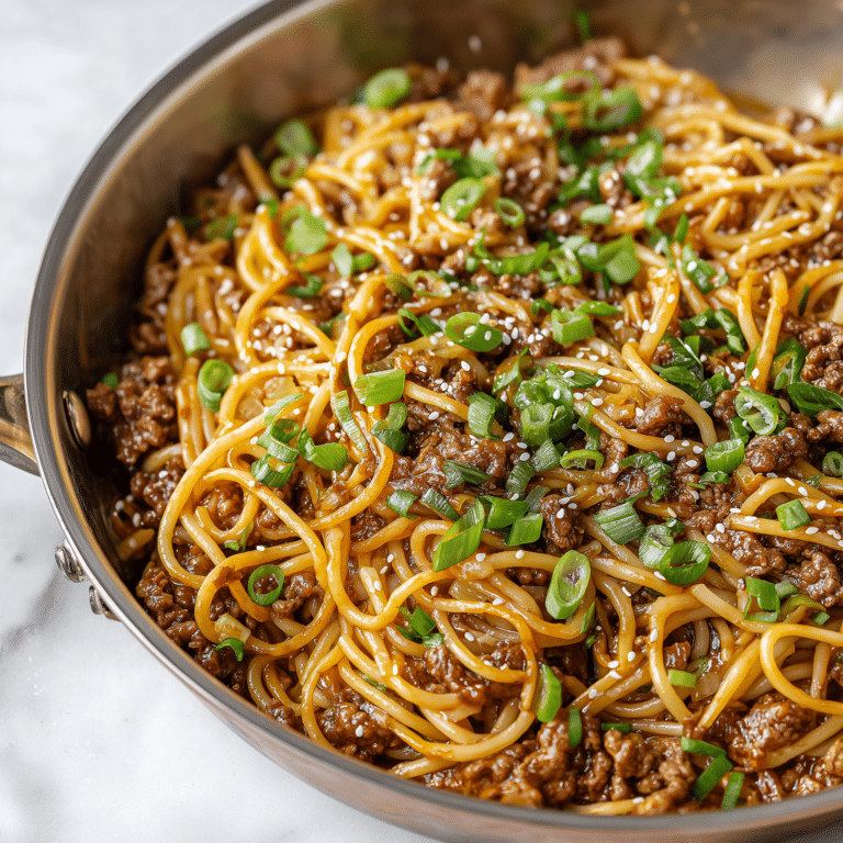 Healthy Beef Chow Mein Recipe