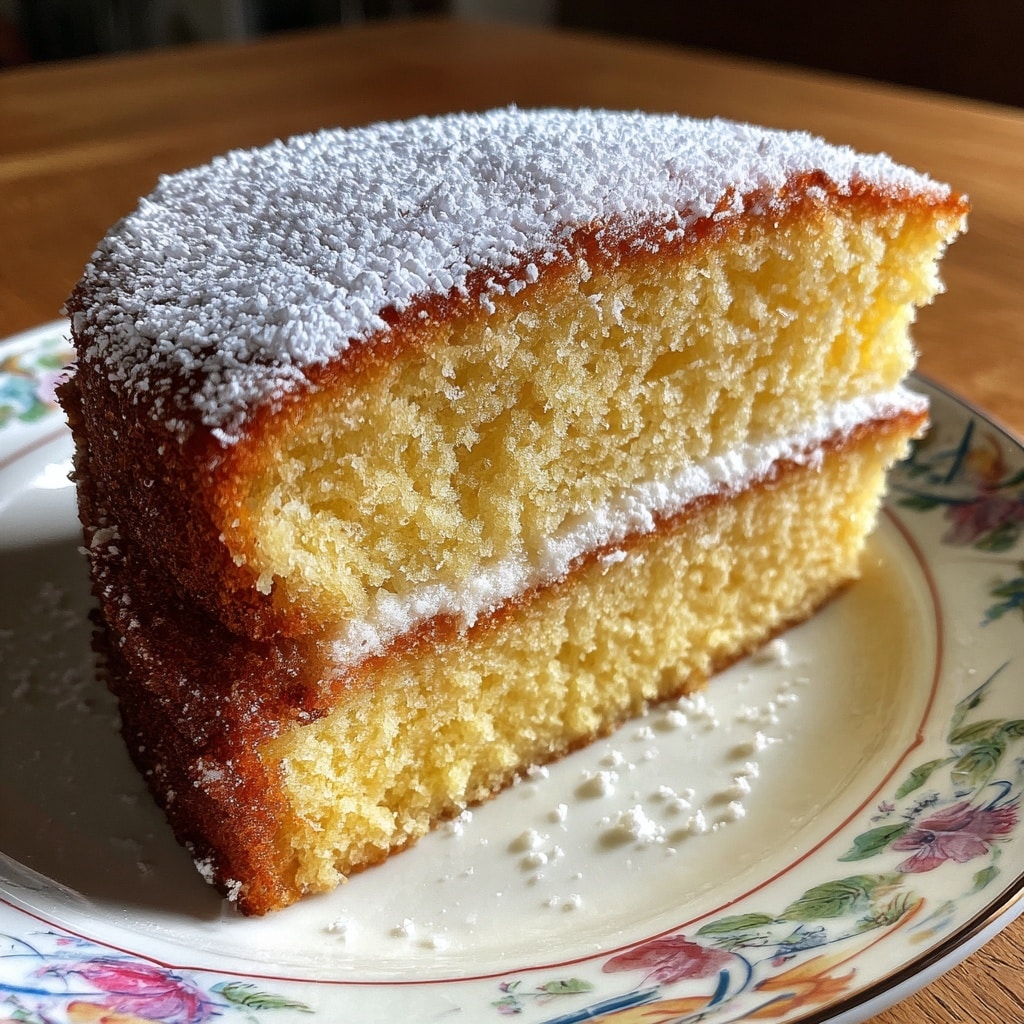 Gluten-Free Victoria Sponge with Fresh Cream and Jam Recipe