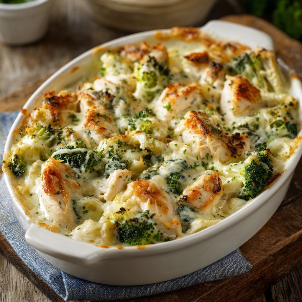 Broccoli Rotisserie Chicken Casserole Recipe - Recipe Image