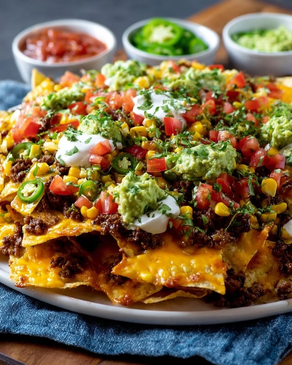 Loaded Beef and Cheese Nachos: The Perfect Weekend Meal Recipe - Recipe Image