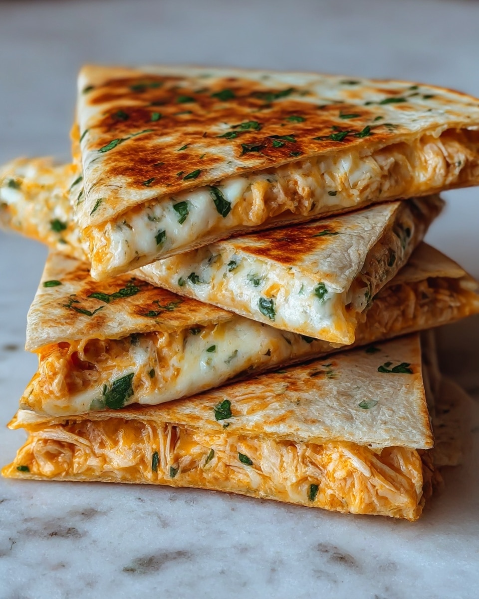 High Protein Chicken Ranch Quesadilla: Crispy, Creamy, Low Carb Recipe