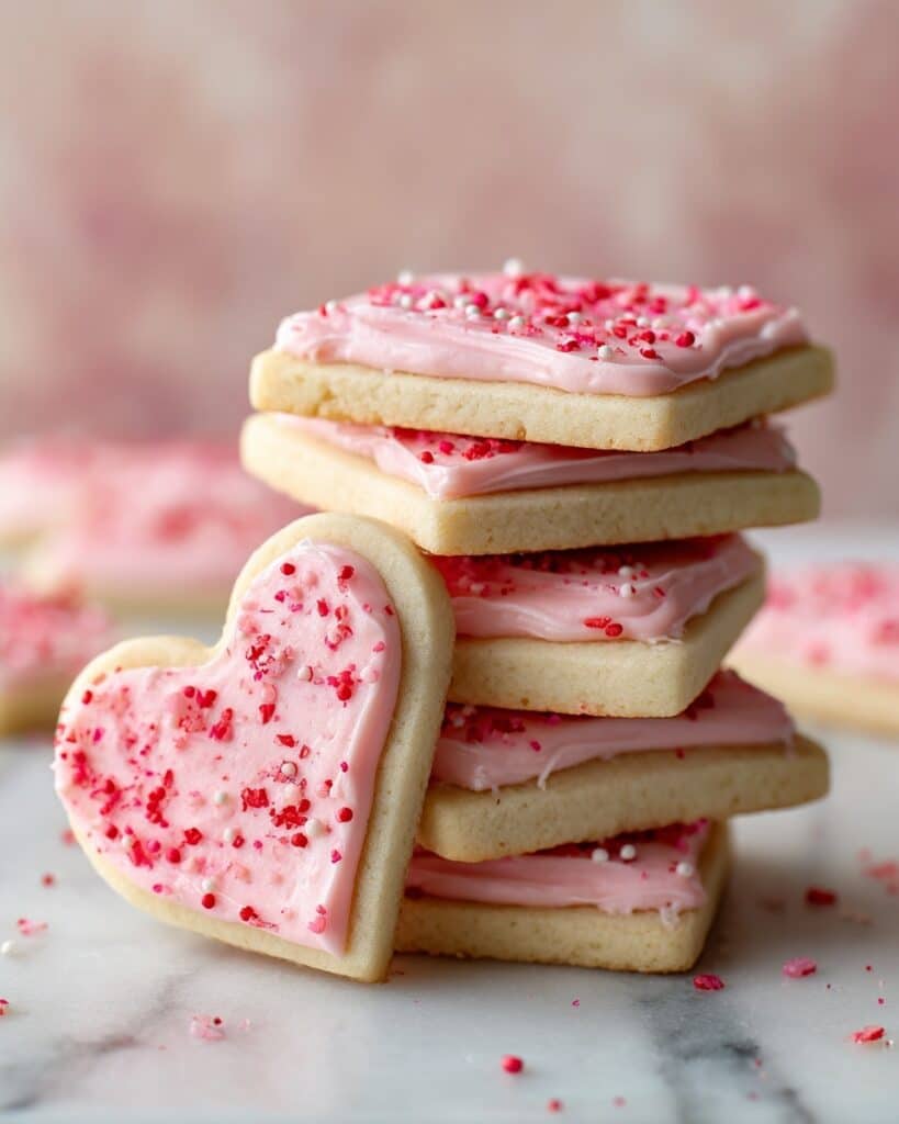 Strawberry Shortbread Cookies with Real Strawberry Flavor in 7 Easy Steps Recipe