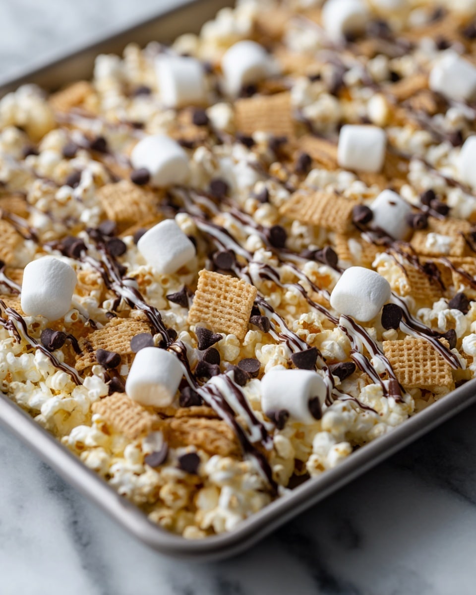 S’mores Popcorn Recipe - Recipe Image