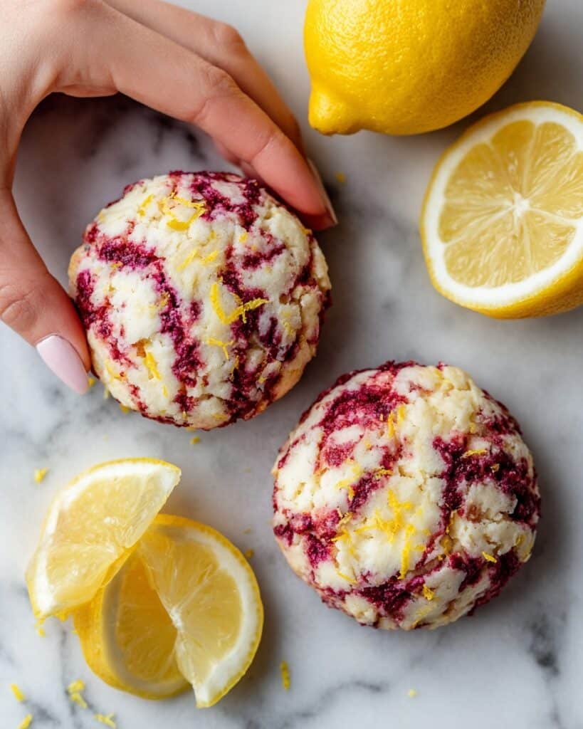 Raspberry Lemonade Cookies Recipe