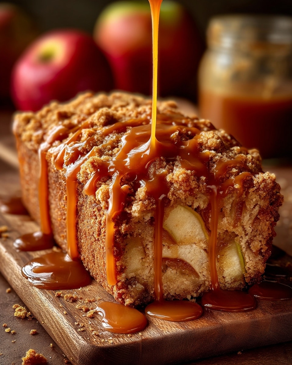 Caramel Apple Fritter Bread Recipe