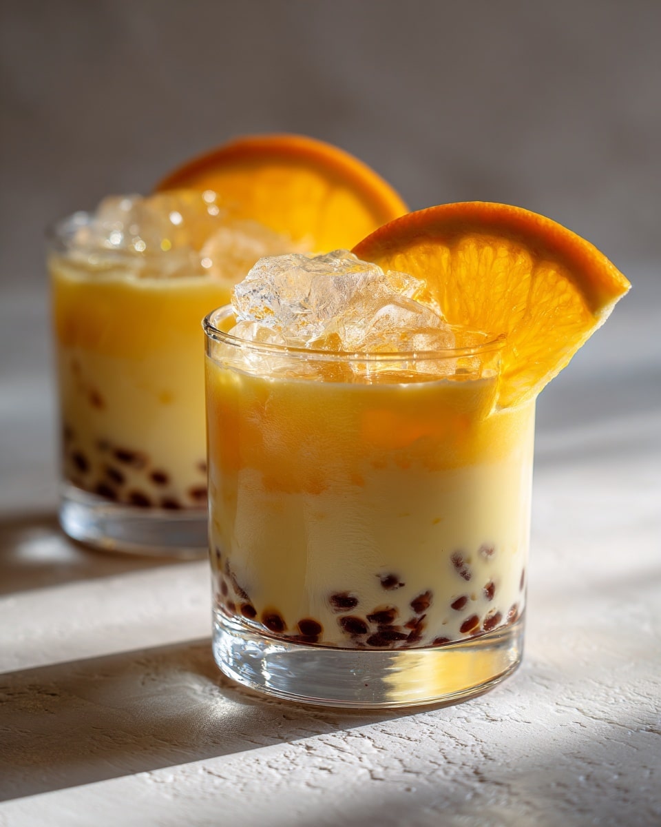 Refreshing Coconut Orange Glow - Easy Creamy Citrus Dessert Recipe - Recipe Image