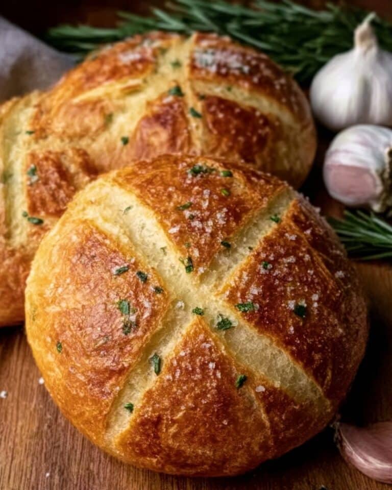 Homemade Garlic Rosemary Bread Recipe