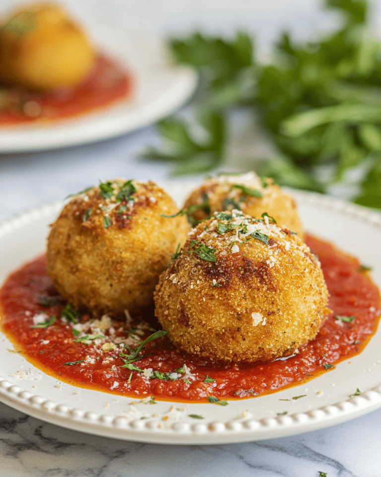Air Fryer Arancini Rice Balls Recipe