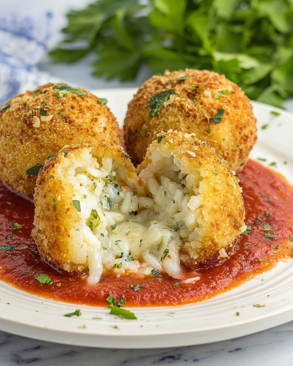 Air Fryer Arancini Rice Balls Recipe - Recipe Image