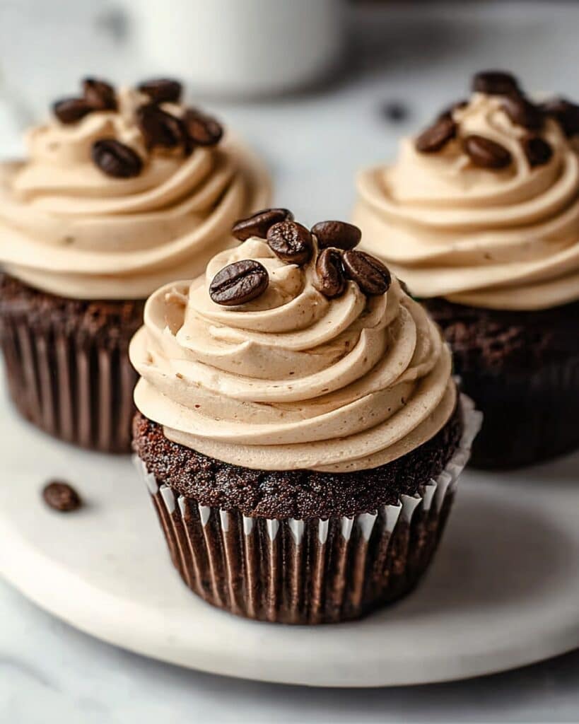 Espresso Cupcakes with Espresso Frosting Recipe