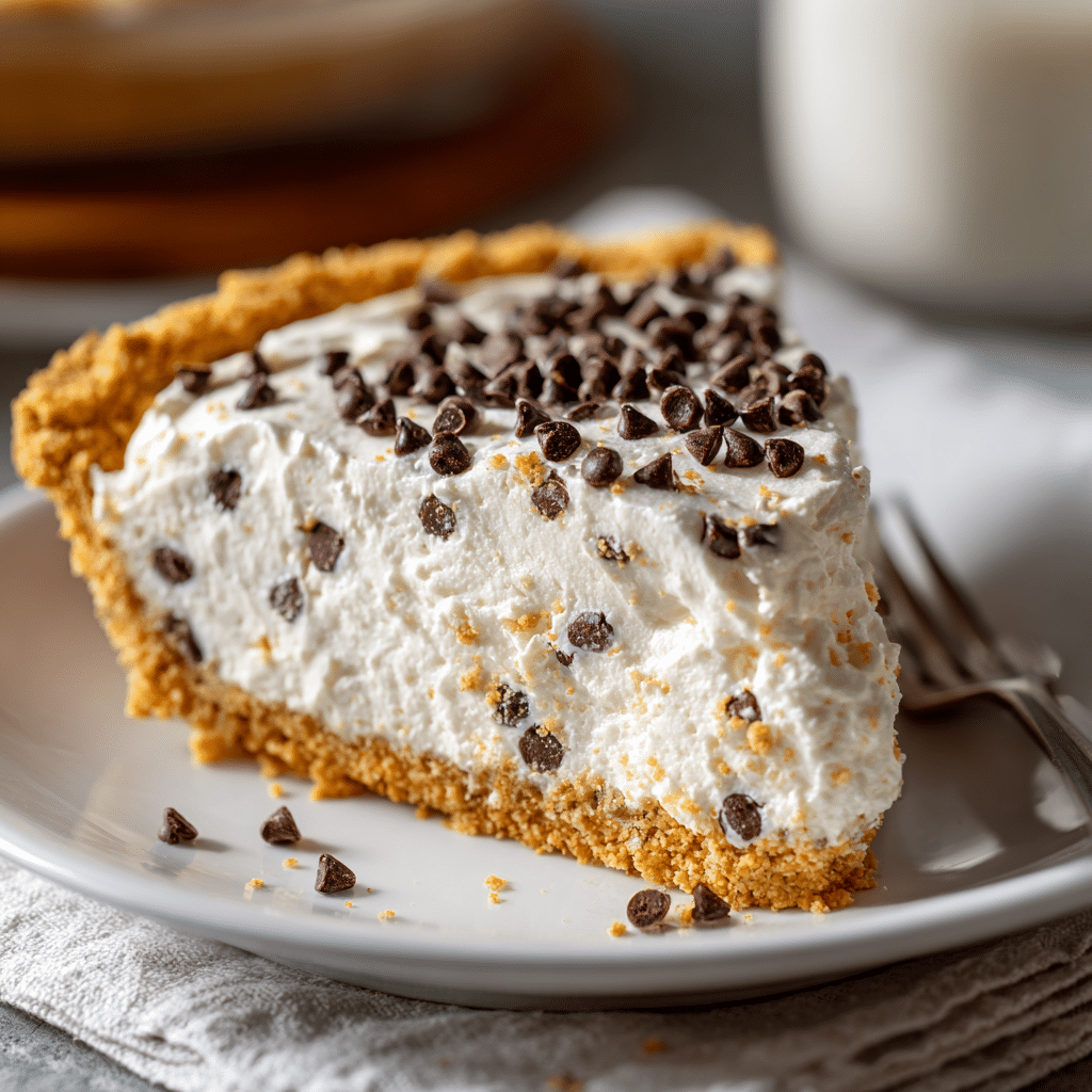 No-Bake Creamy Peanut Butter Pie Recipe - Recipe Image