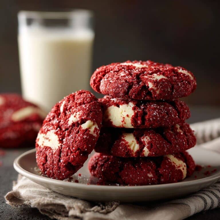 Red Velvet Blossom Cookies Recipe