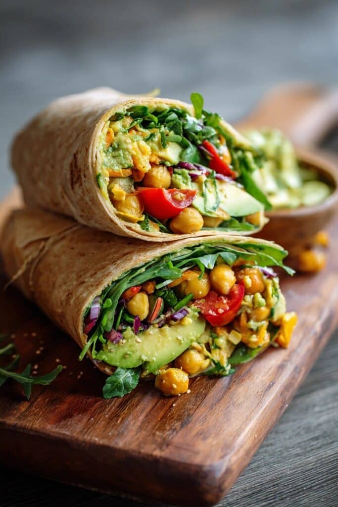 15 Minute Black Bean and Spinach Burritos Recipe