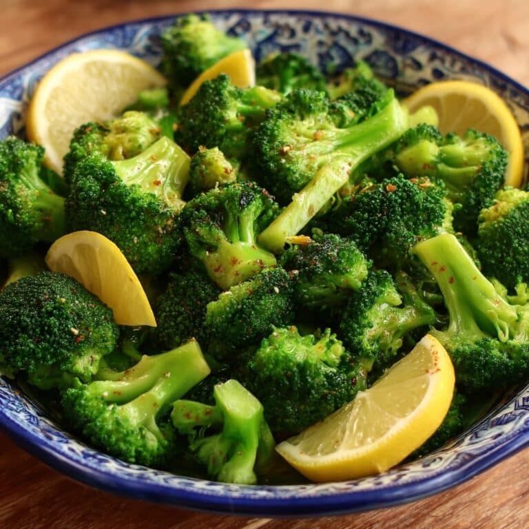 Cumin-Roasted Broccoli with Preserved Lemon Yogurt Recipe