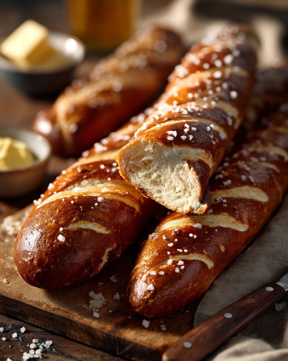 Easy Sourdough Pretzels Without Yeast Recipe - Recipe Image