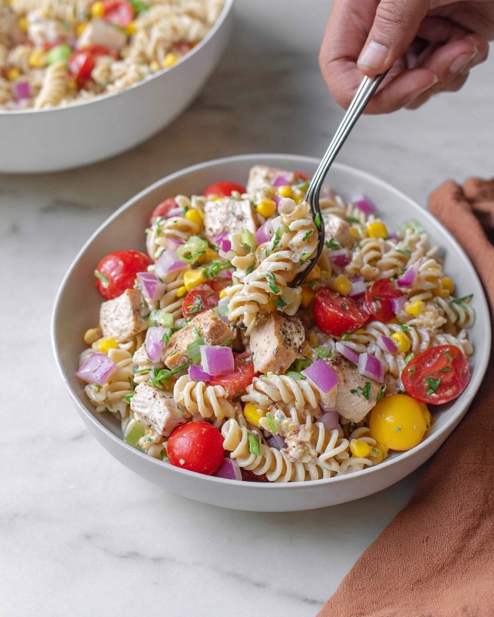 Chicken Pasta Salad Recipe - Recipe Image