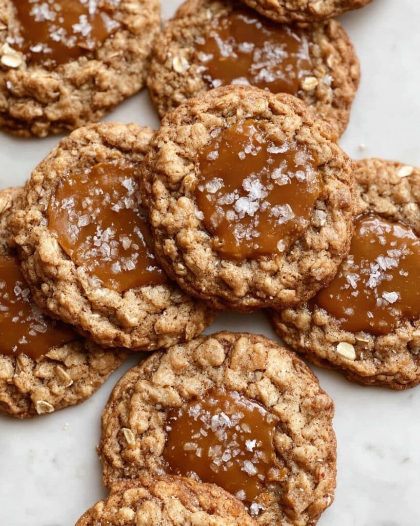 Caramel Oatmeal Cookies Recipe