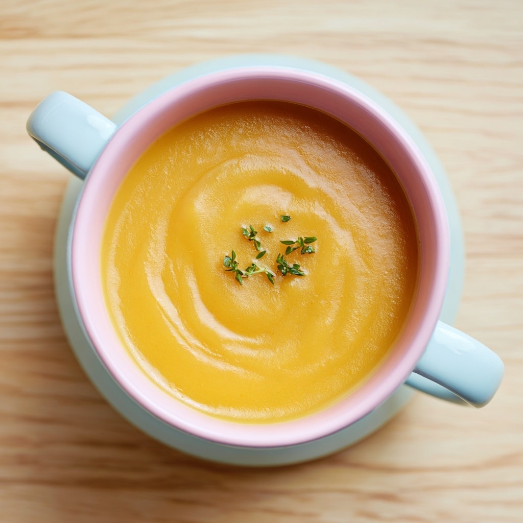 Creamy Carrot Soup with Sourdough Croutons Recipe