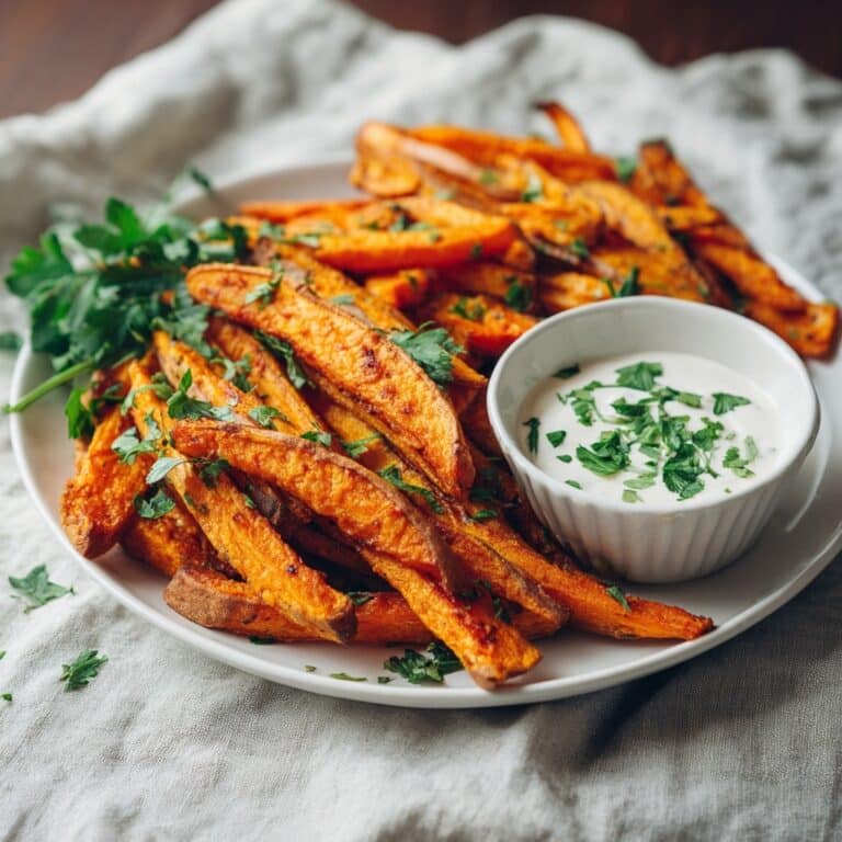 Crispy Oven-Baked Sweet Potato Fries Recipe