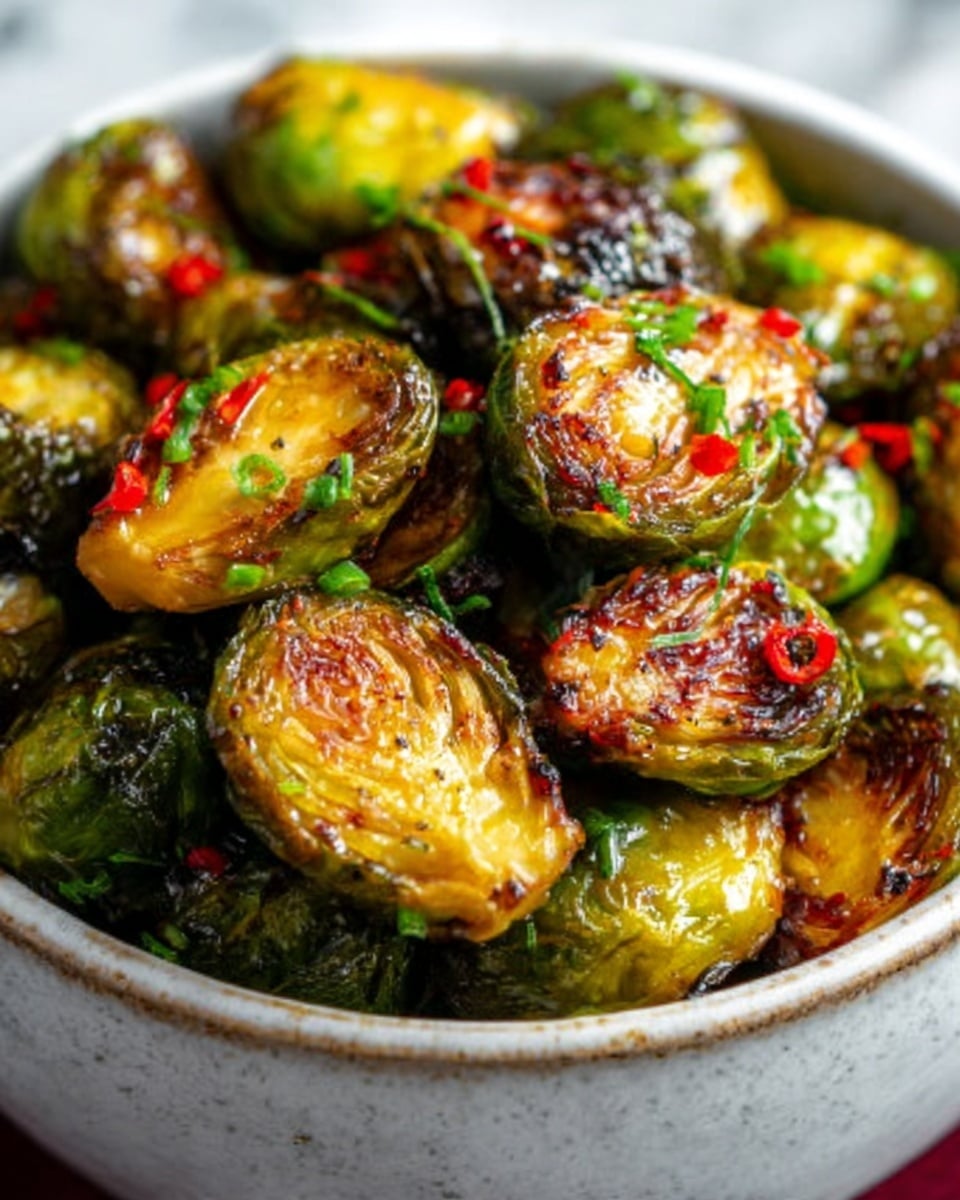 Sweet Chili Brussels Sprouts Recipe - Recipe Image