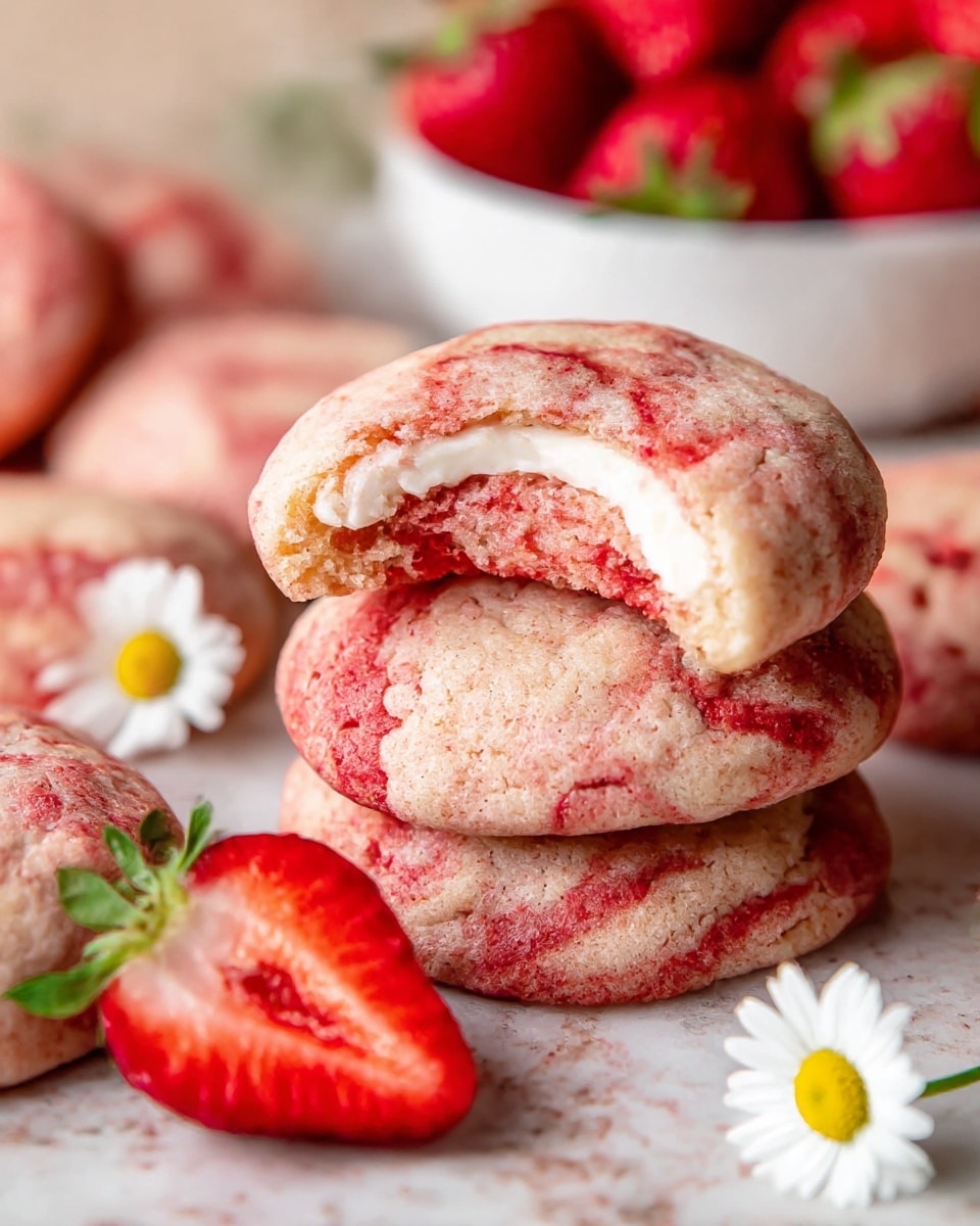 Raspberry Cookies with Raspberry Syrup Recipe - Recipe Image