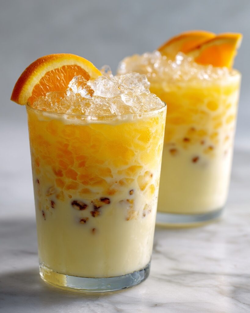 Refreshing Coconut Orange Glow – Easy Creamy Citrus Dessert Recipe