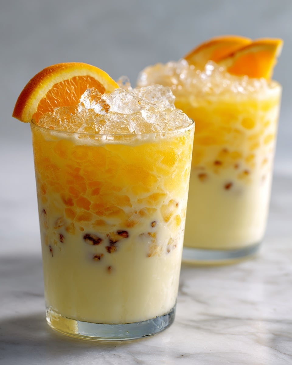 Refreshing Coconut Orange Glow – Easy Creamy Citrus Dessert Recipe