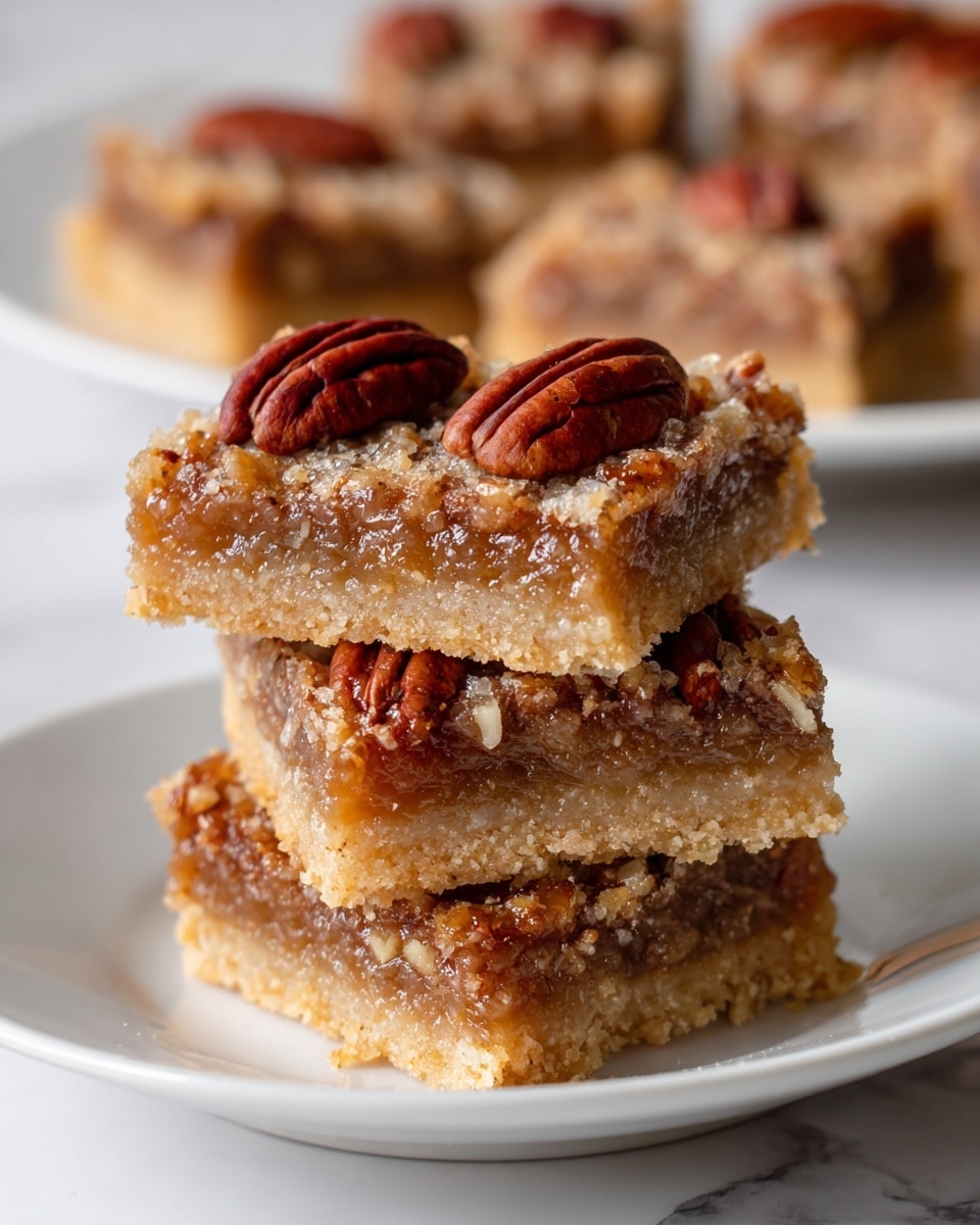 Keto Pecan Square Recipe - Recipe Image