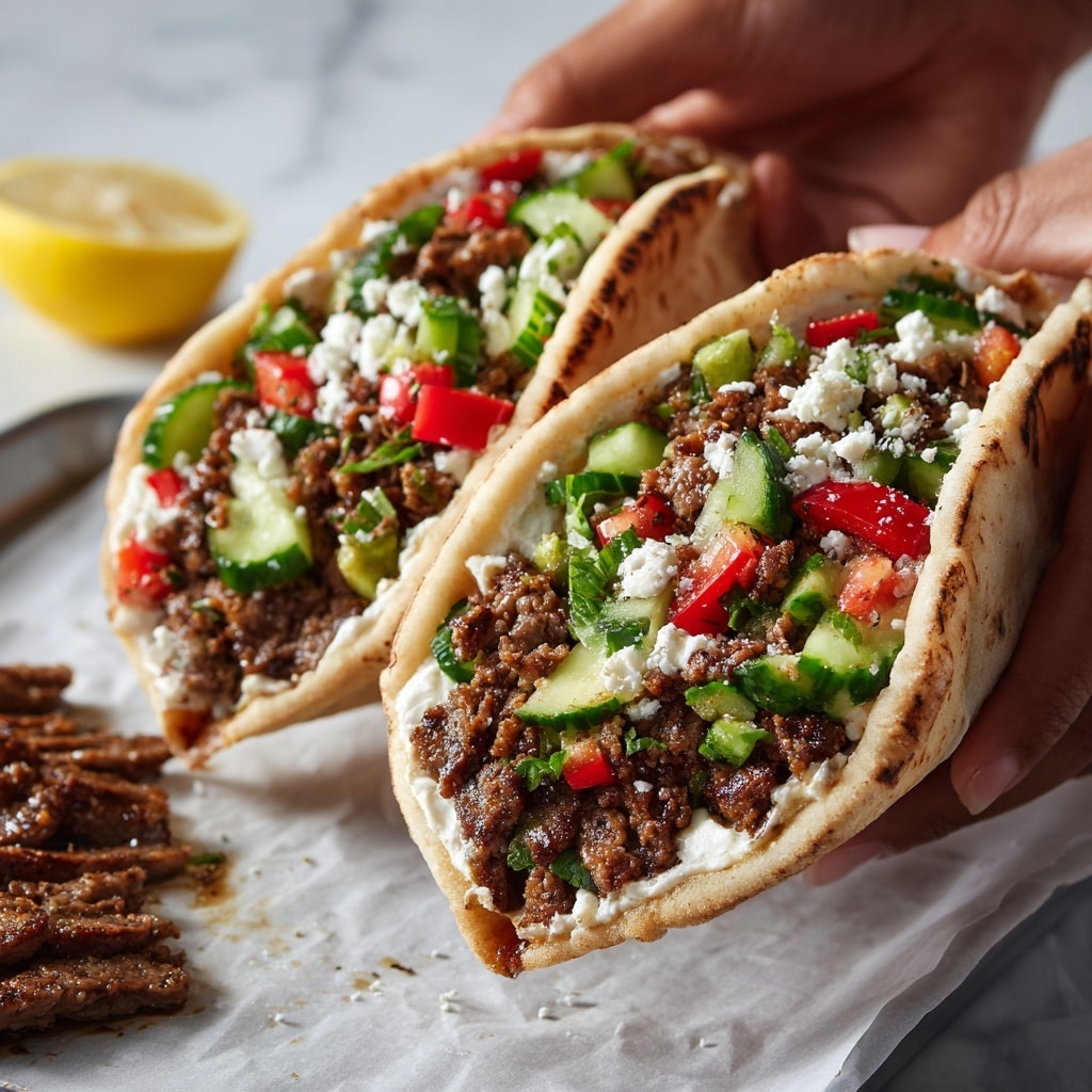 Baked Beef Kebab with Herbs and Spices Recipe - Recipe Image