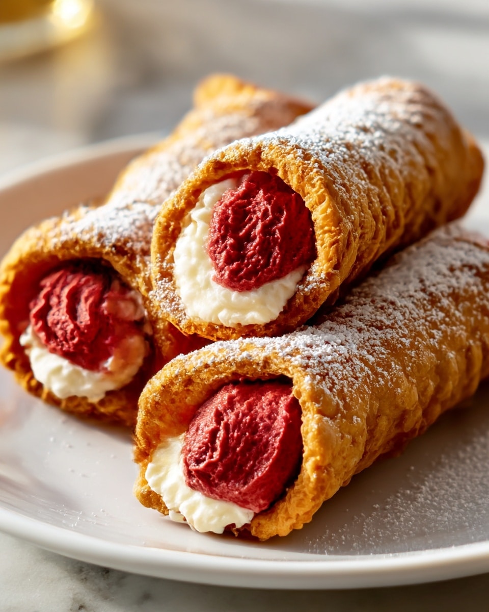 Red Velvet Cannoli Recipe