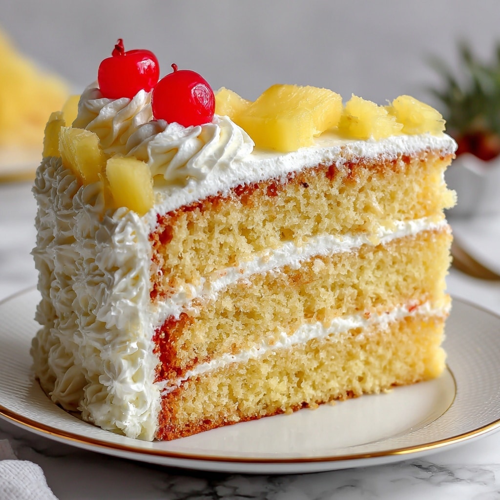 Pineapple Heaven Cake Recipe - Recipe Image