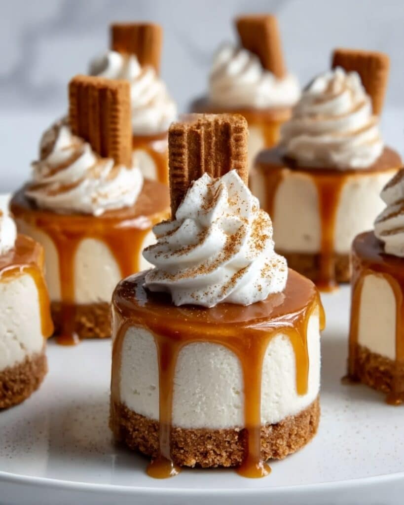 Mini Biscoff Cheesecakes Recipe