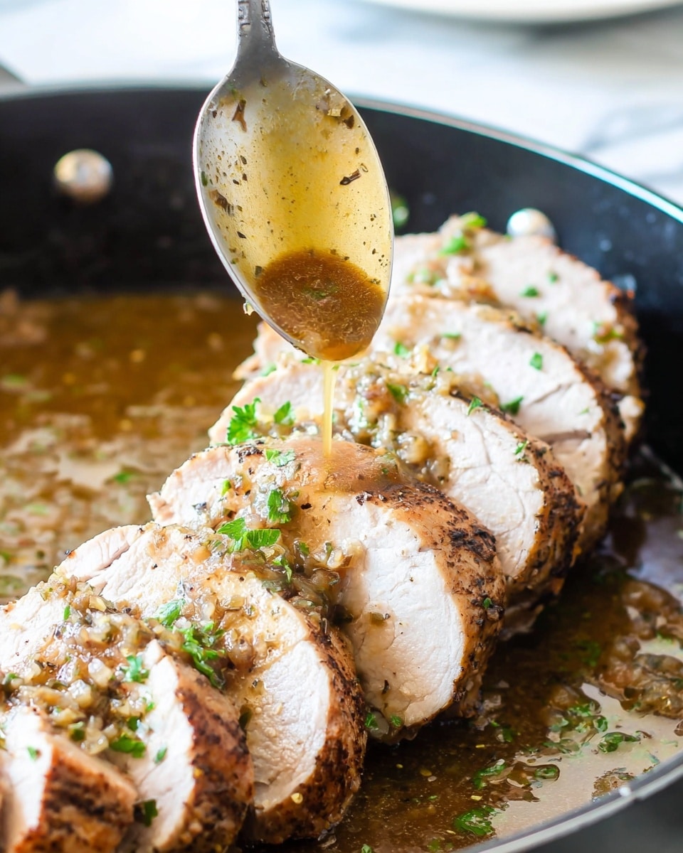 Roasted Cajun Pork Tenderloin with Garlic Sauce Recipe - Recipe Image